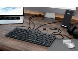 Rapoo UCK-6001 billentyűzet USB Type-C dokkoló állomás HU (226412)